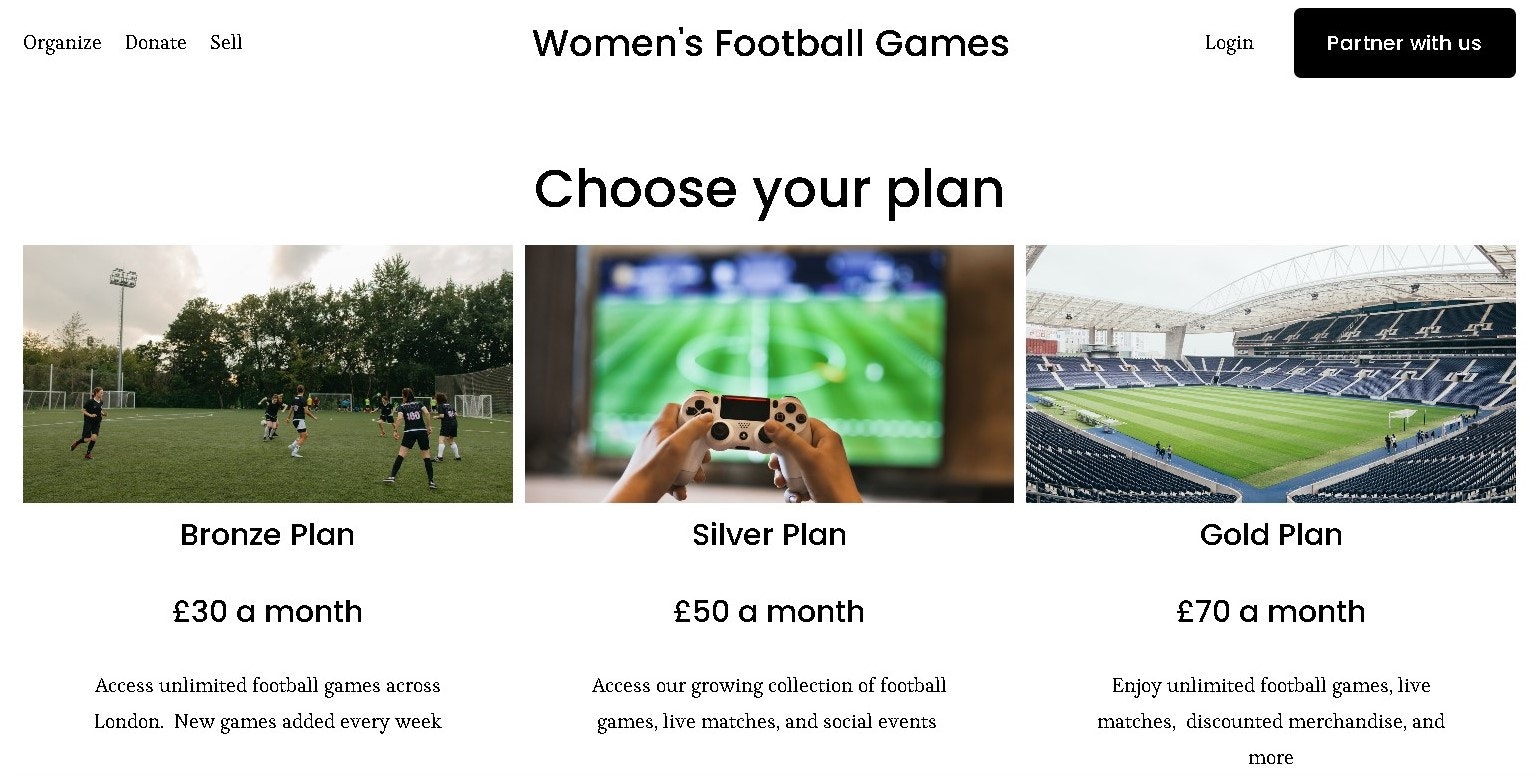 Women's Football Games gallery image