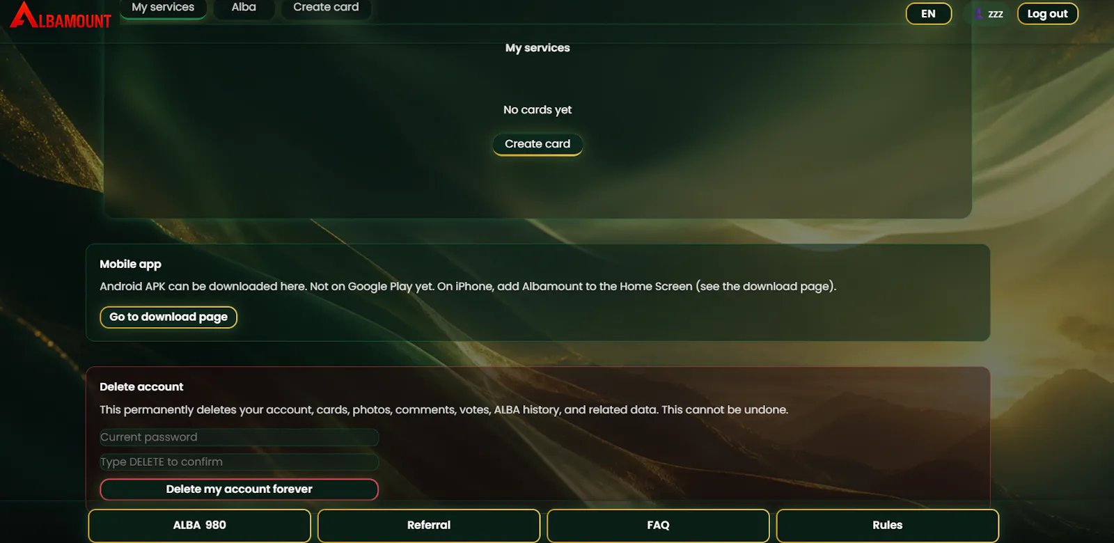 Albamount screenshot 4
