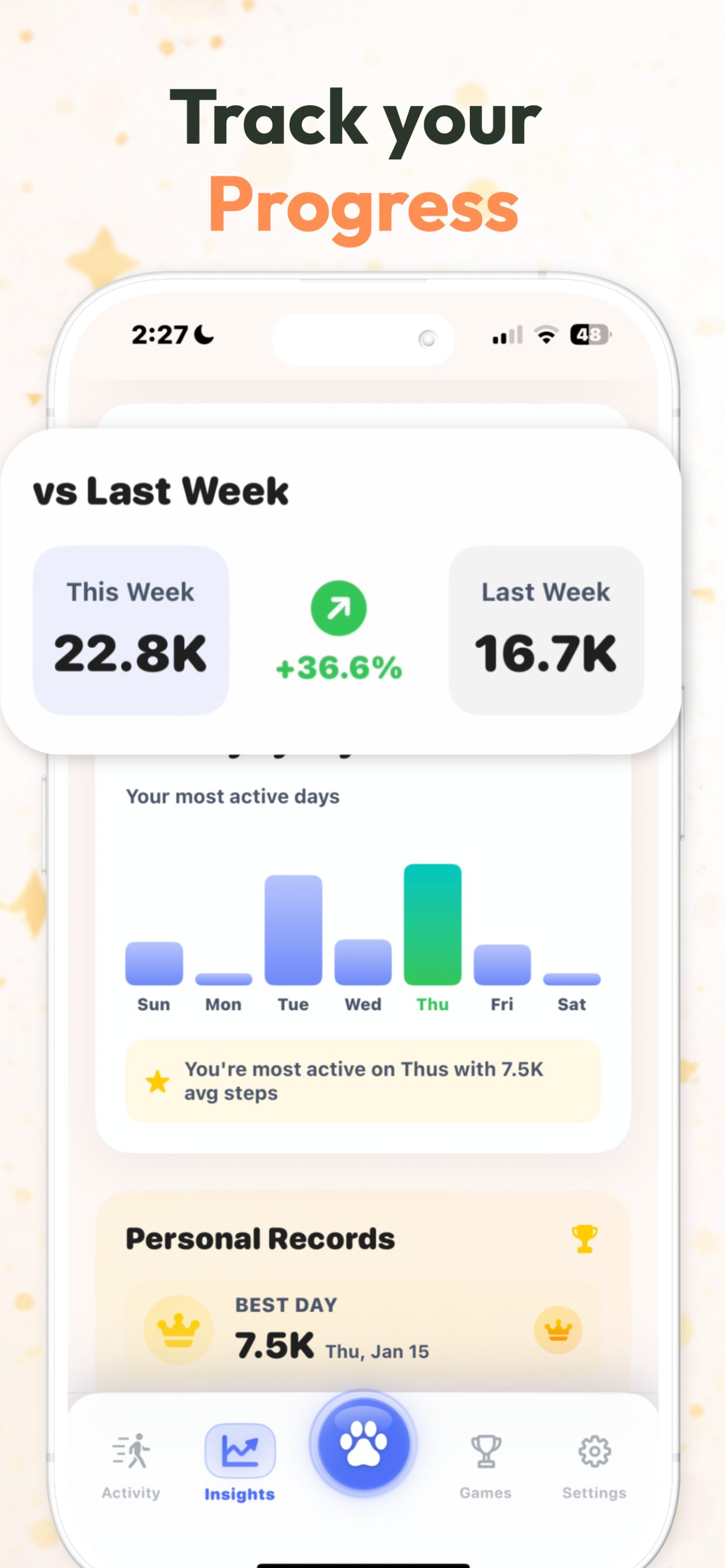 VirtuPet: Step Tracker gallery image
