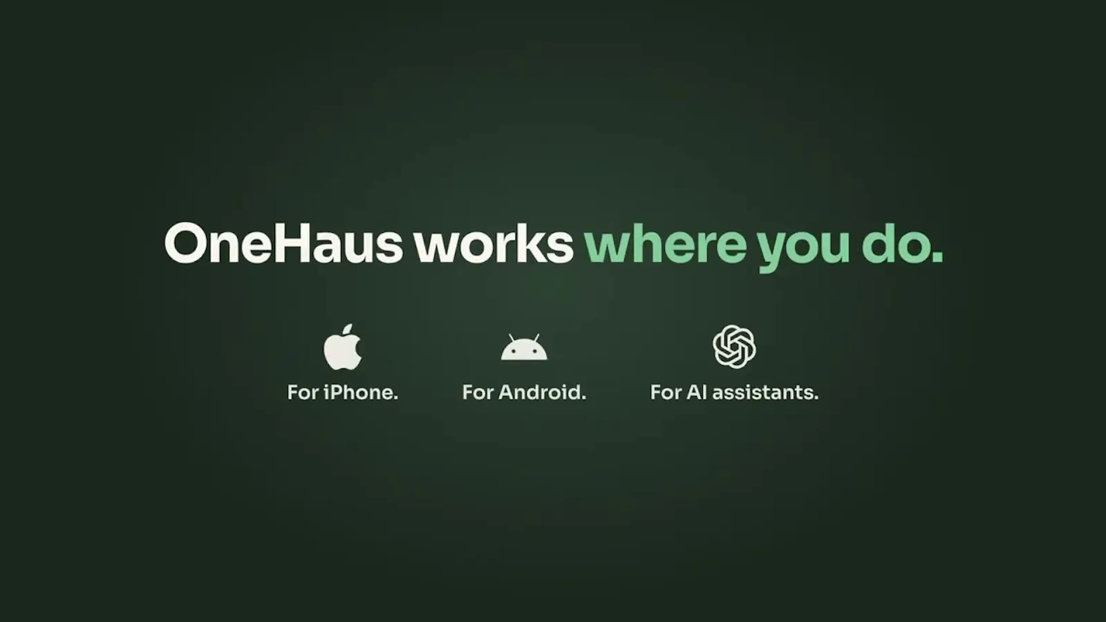 OneHaus screenshot 1 (video preview)