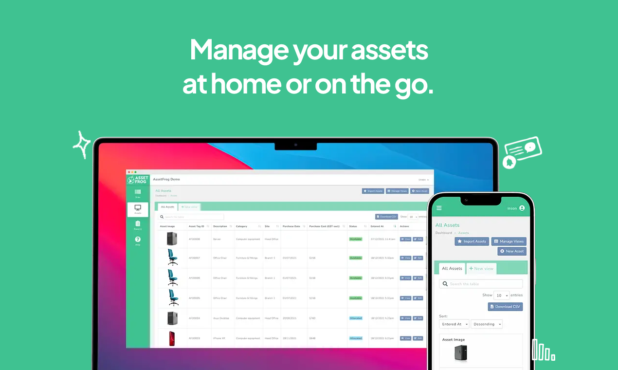 Assetfrog - إدارة الأصول SaaS media 1