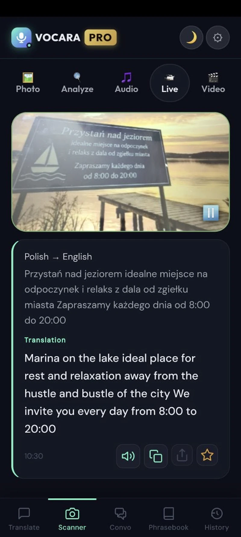VOCARA: AI Translator for Android screenshot 9