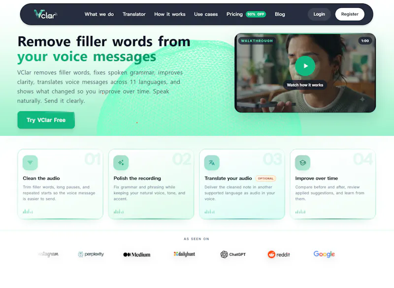 VClar screenshot 2