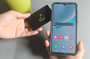 Cartão de visita NFC |Cartão de visita inteligente media 3