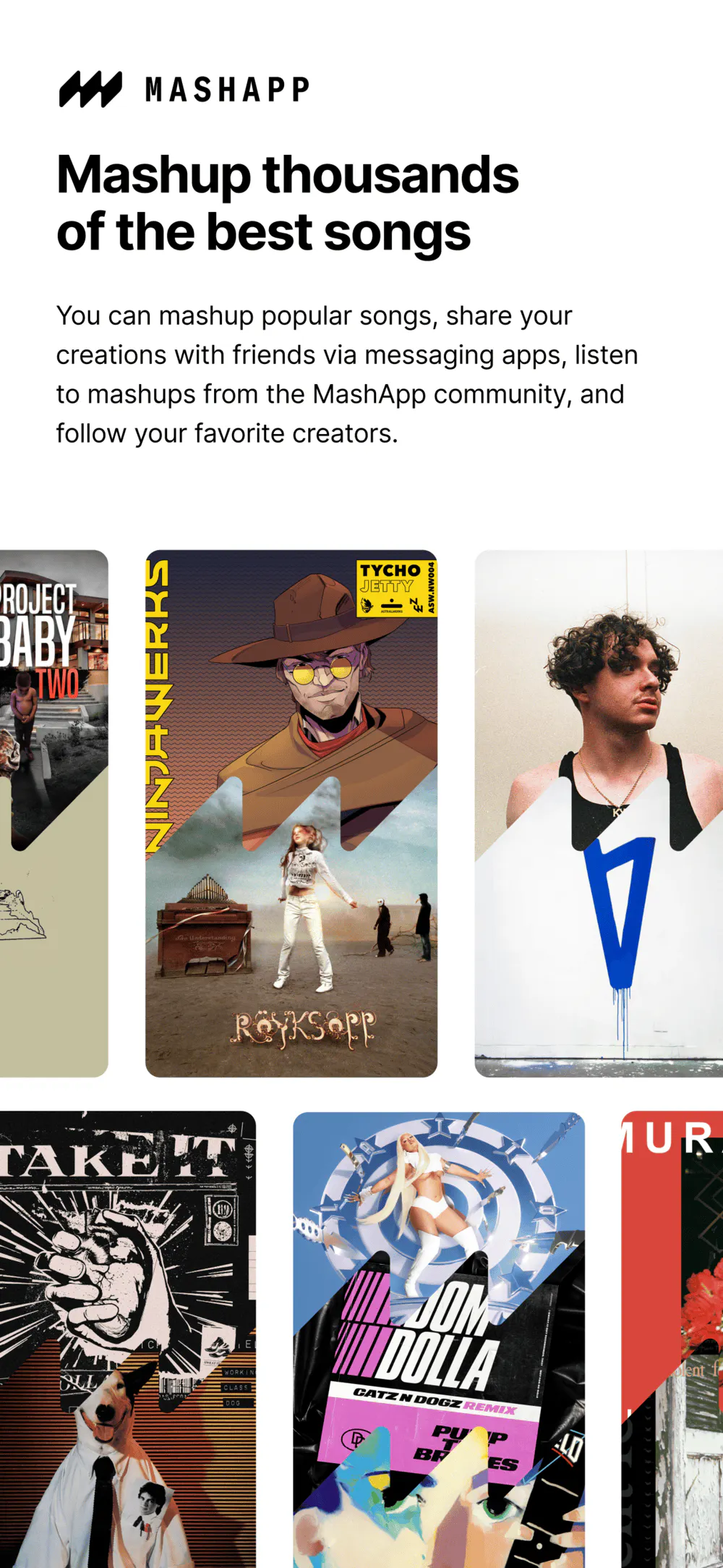 MashApp Music gallery image