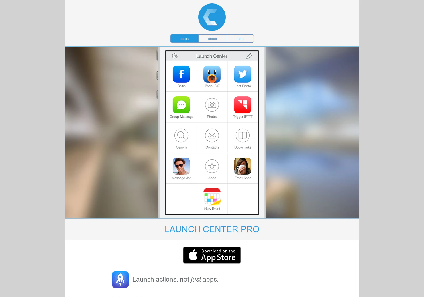 Launch Center Pro