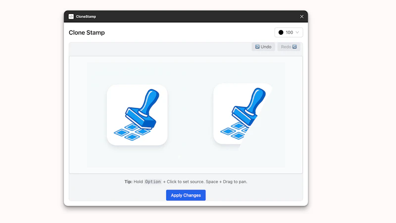 CloneStamp screenshot 1