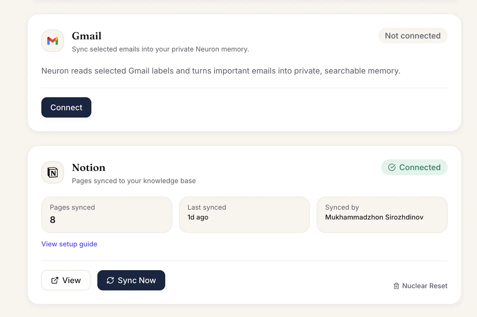 Neuron - Company Brain screenshot 7