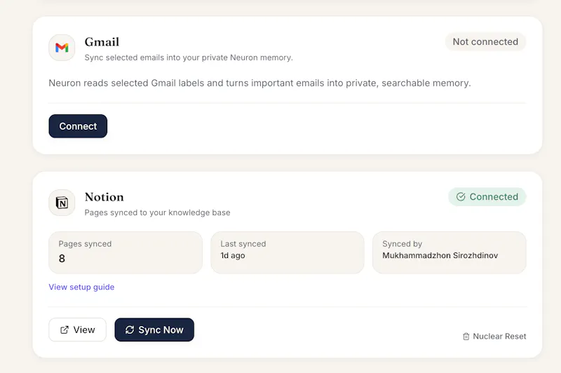 Neuron - Company Brain screenshot 7