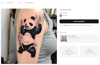 AI Tattoo Generator gallery image