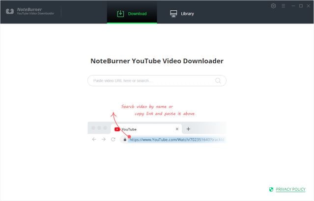 Noteburner YouTube видео загрузчик media 1