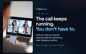 Faux Pause - Freeze your camera gallery image