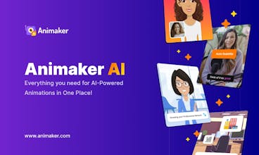 لوحة تحكم Animaker AI - استغل تكنولوجيا Animaker AI المتميزة في إنشاء الرسوم المتحركة بسرعة ودقة.