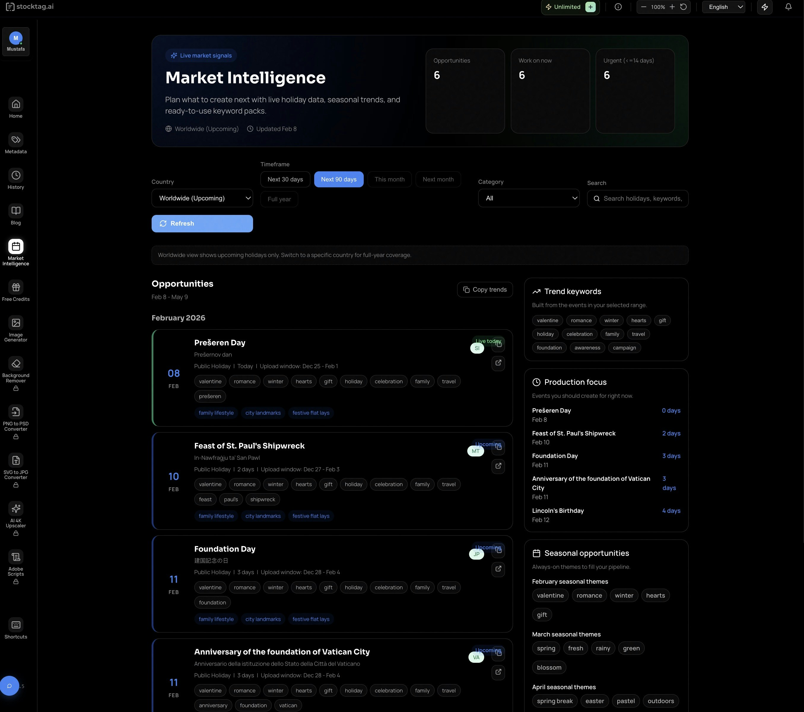 Stocktag.AI - Screenshot 3 showing product features and functionality