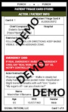 Patient Triage Card Studio (PTCS) gallery image