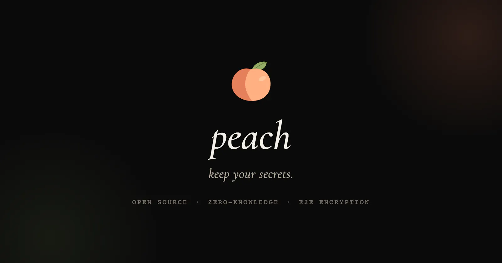 Peach Password Manager screenshot 1