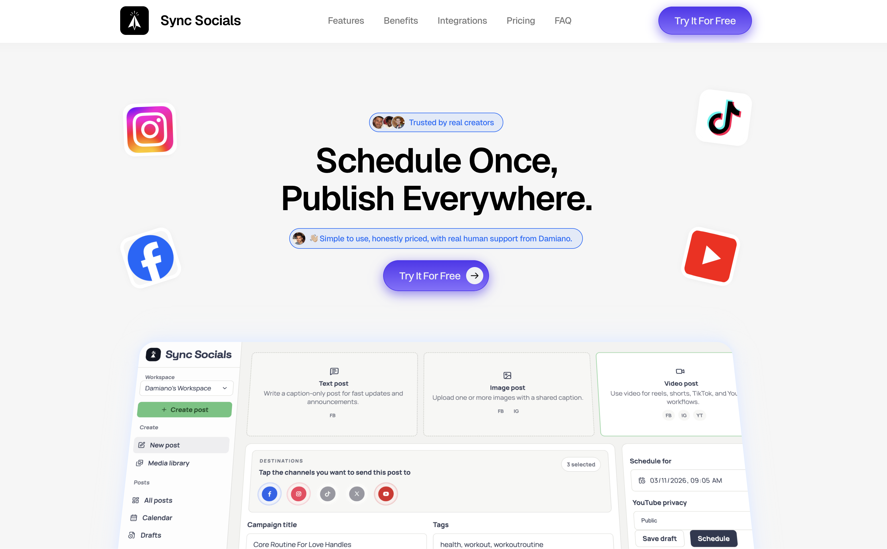 Sync Socials media 1