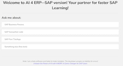 AI4ERP--SAP Edition gallery image
