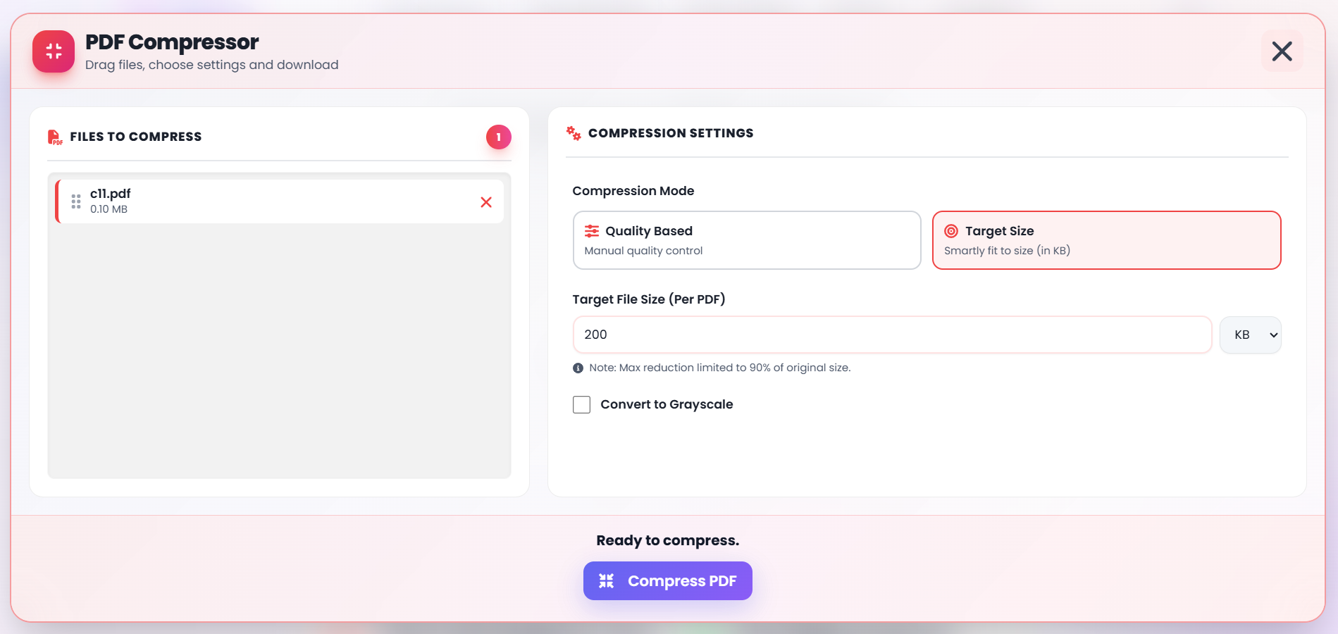 Compress PDF Online gallery image
