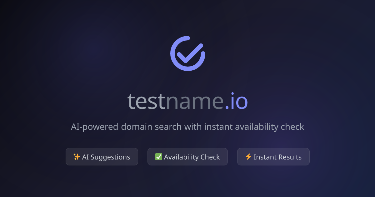 testname.io - Screenshot 2 showing product features and functionality