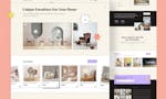 Furniture Store - Web Page Design image