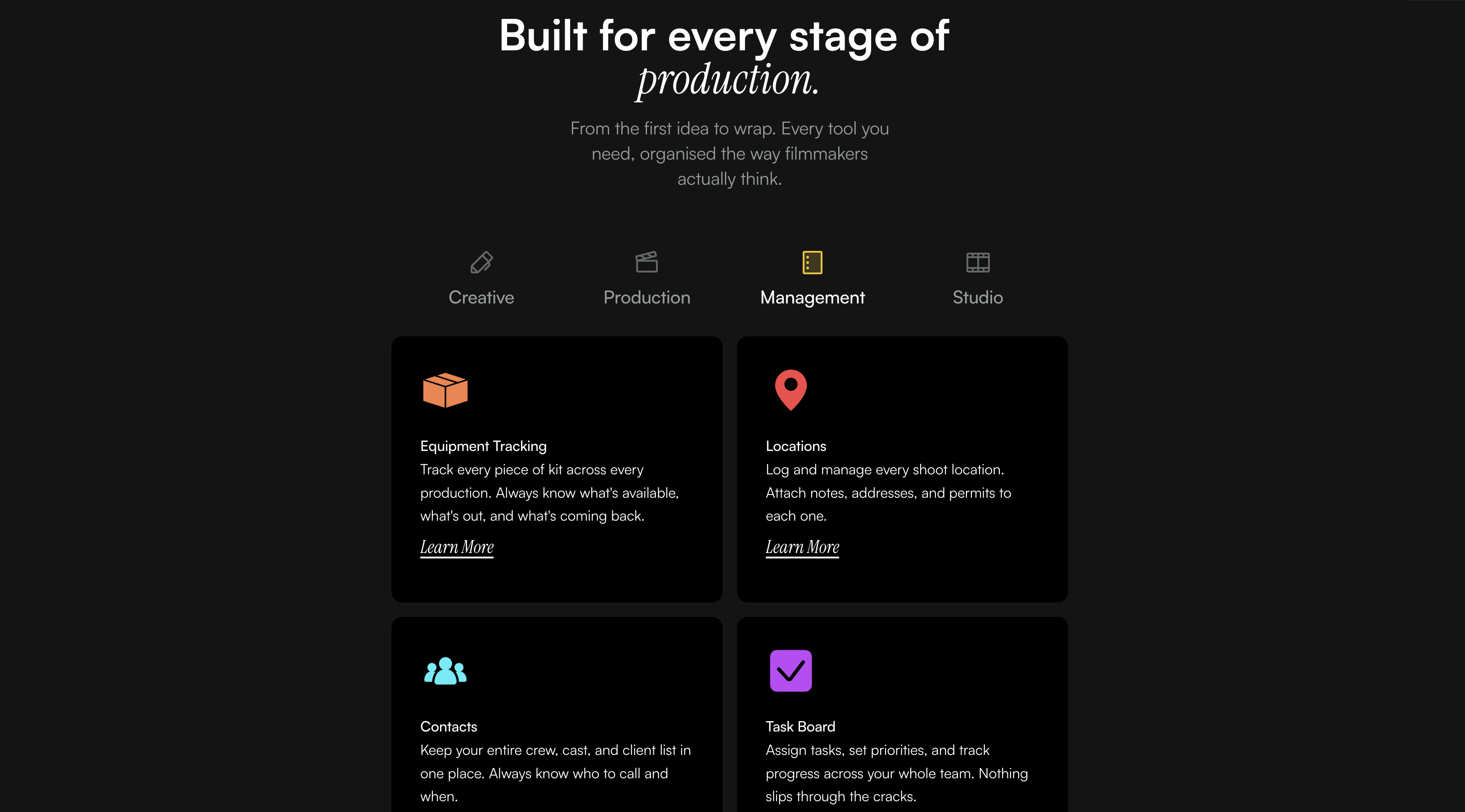 Shotly - Pre-Production Software gallery image