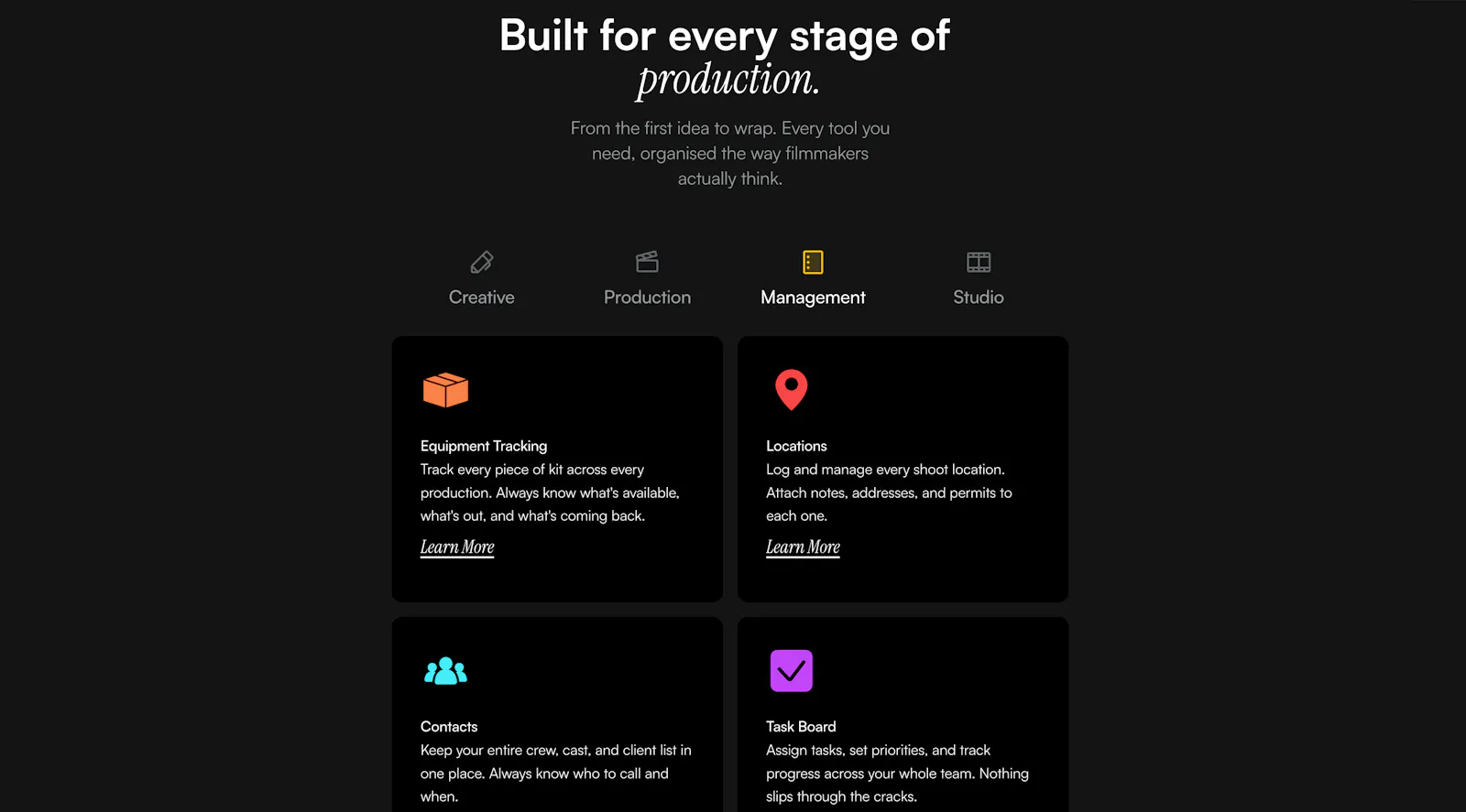Shotly - Pre-Production Software screenshot 7
