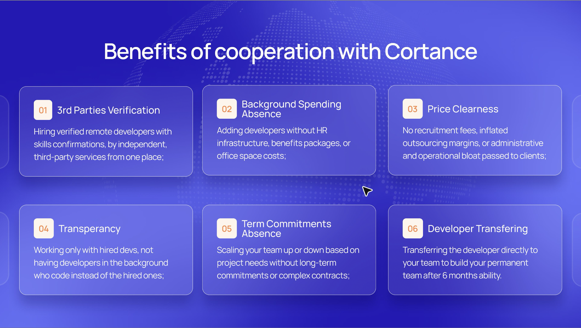 Cortance - Screenshot 2 showing product features and functionality