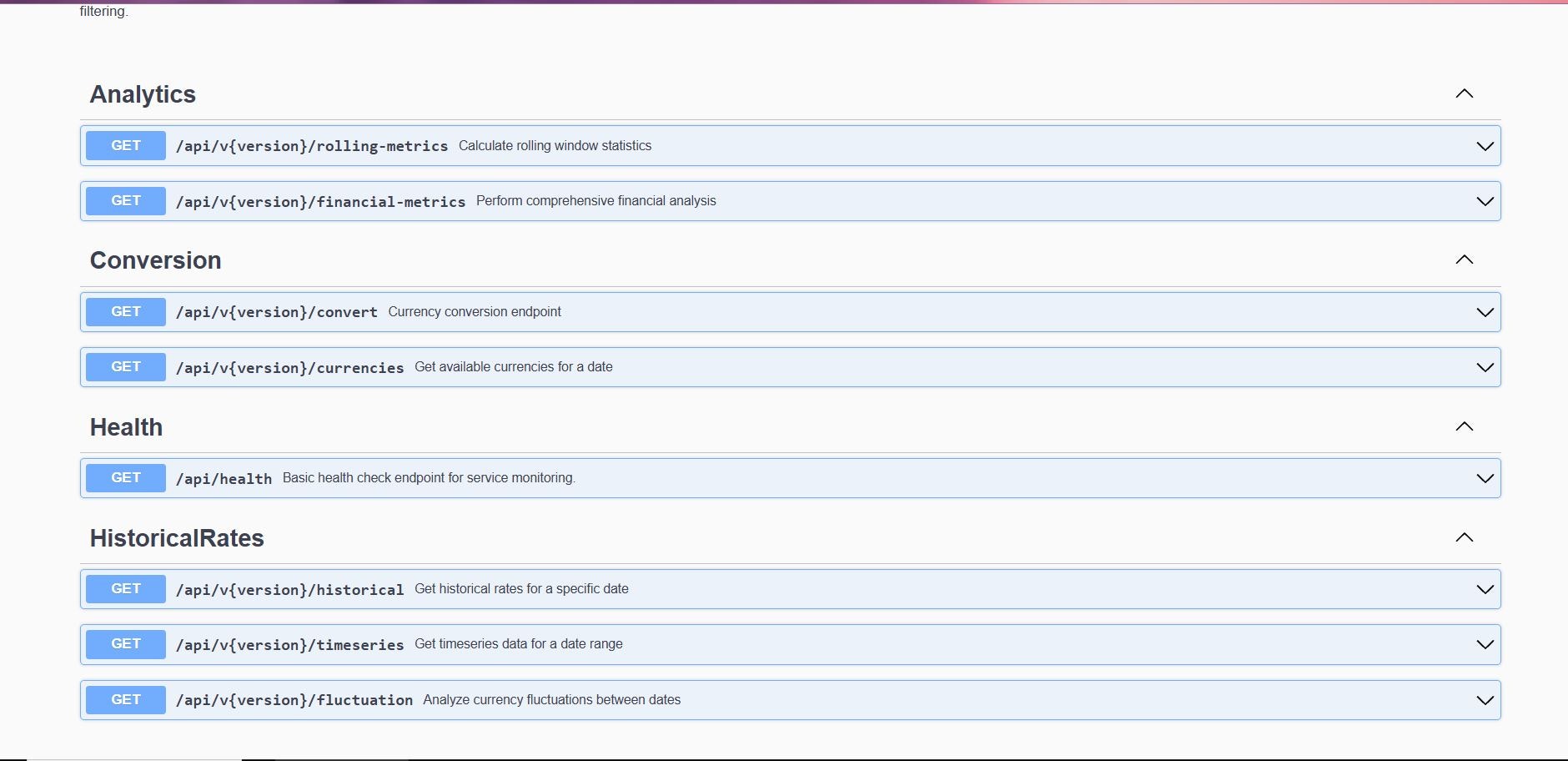 CurrencyArchiveAPI — Free & Open Source. gallery image