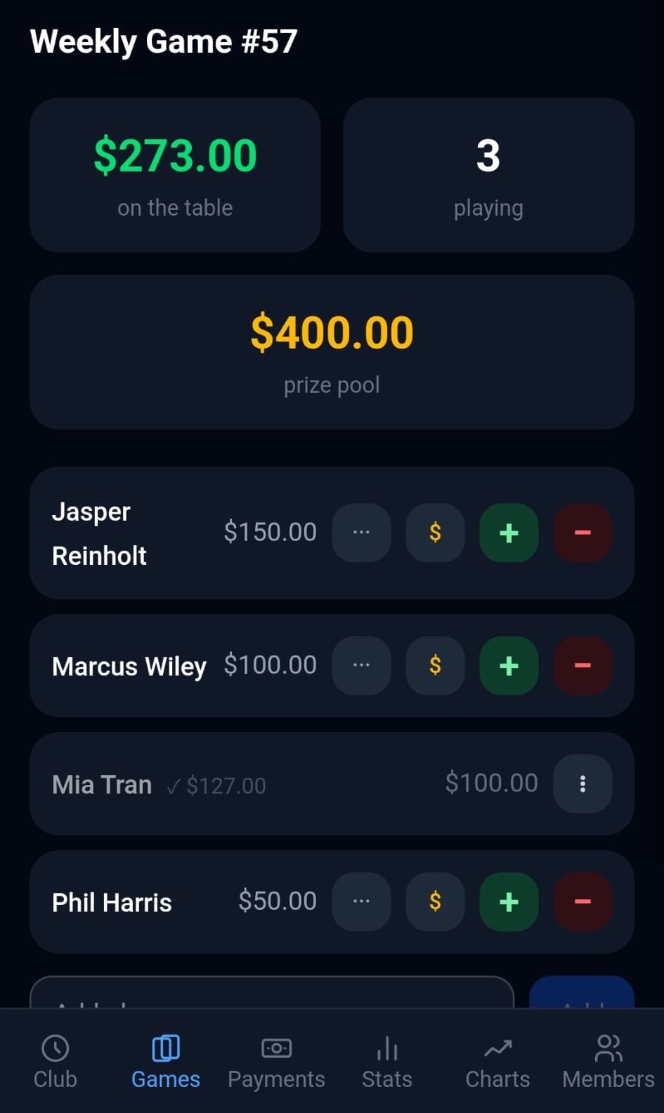 HoldemStack — Home Game Manager gallery image