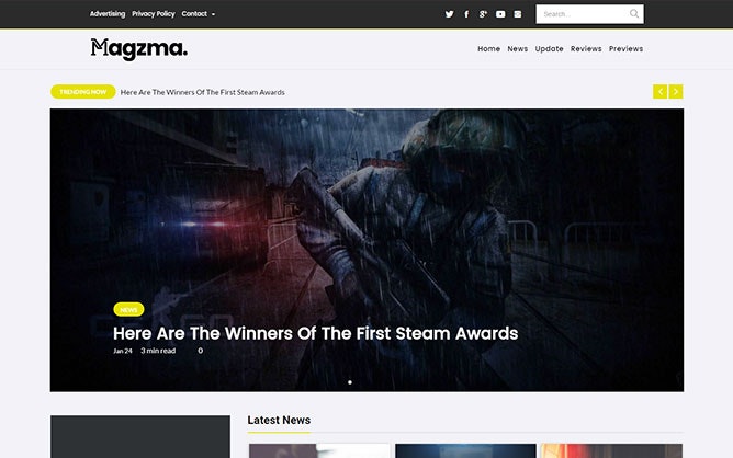Magzma – Free WordPress Magazine Theme gallery image