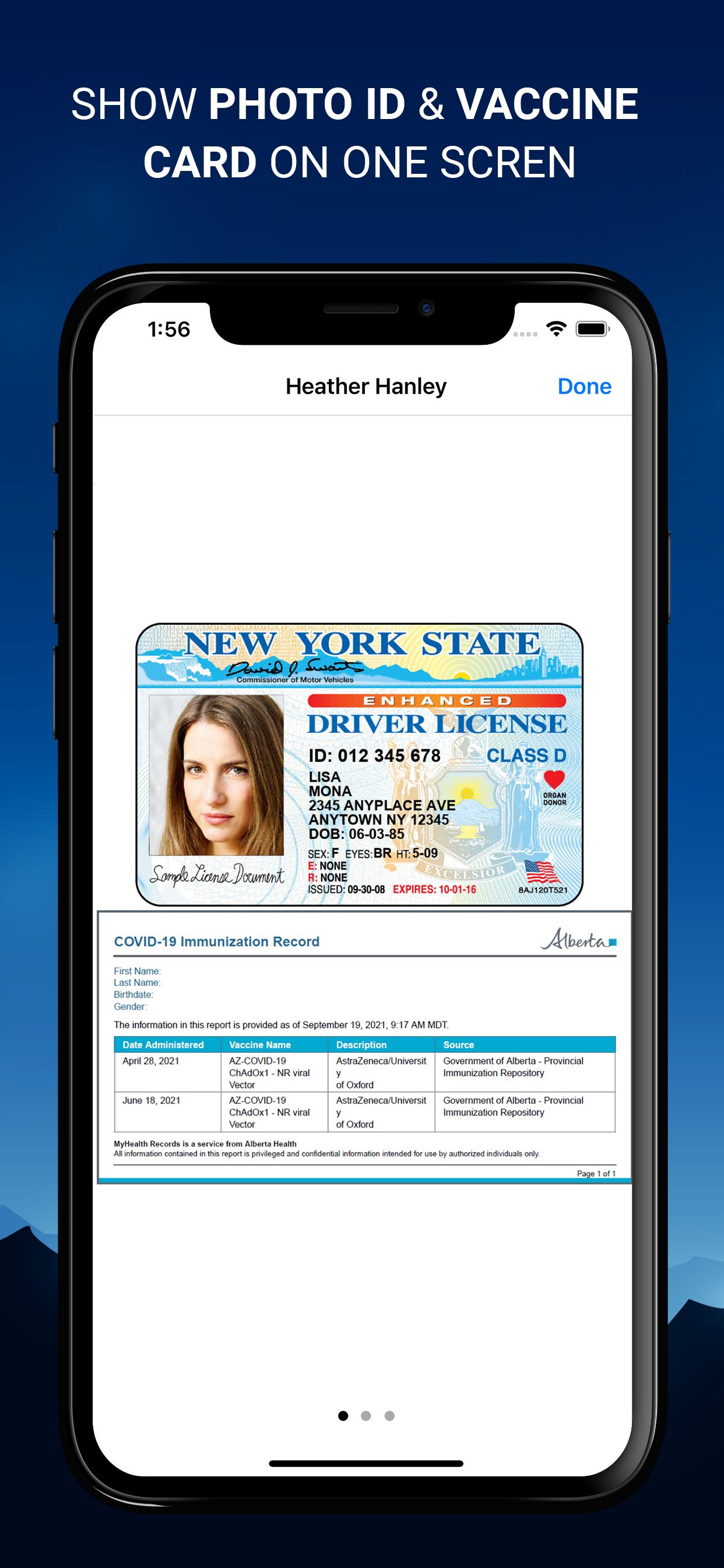 VacPass: Vaccine Passport Card gallery image