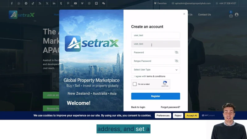 AsetraX screenshot 1 (video preview)