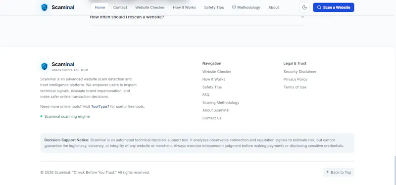 Scaminal screenshot 4