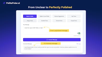 PolitePulseAI gallery image