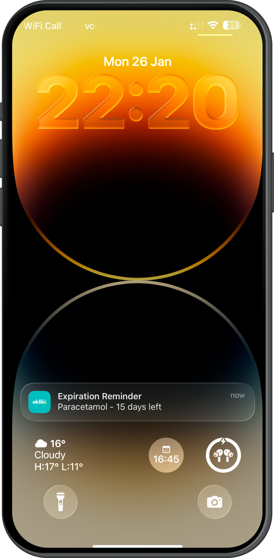 okliki — AI medication manager gallery image