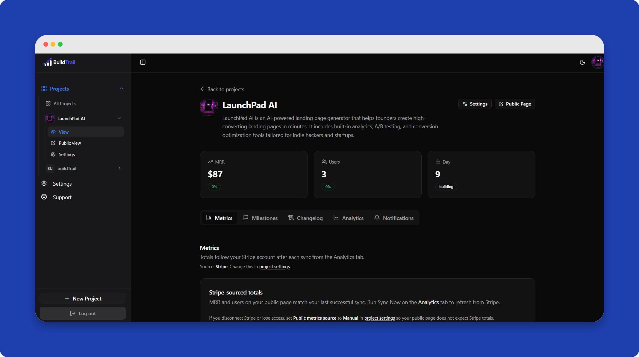 BuildTrail gallery image