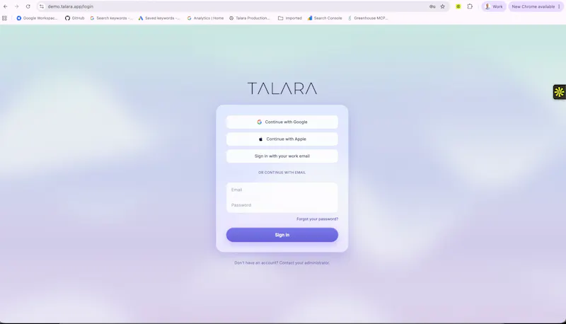 Talara screenshot 2