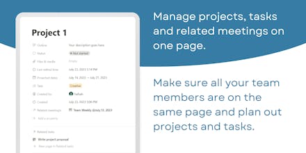 Team Collaboration Notion Template gallery image