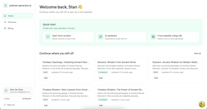 podcast-generator.ai gallery image