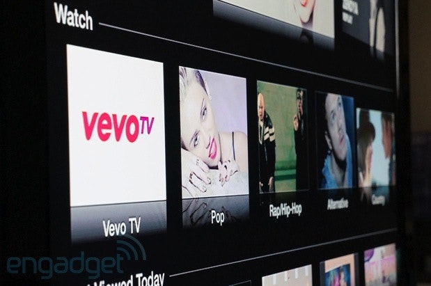 Vevo on Apple tv