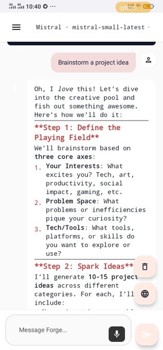Forge OS gallery image