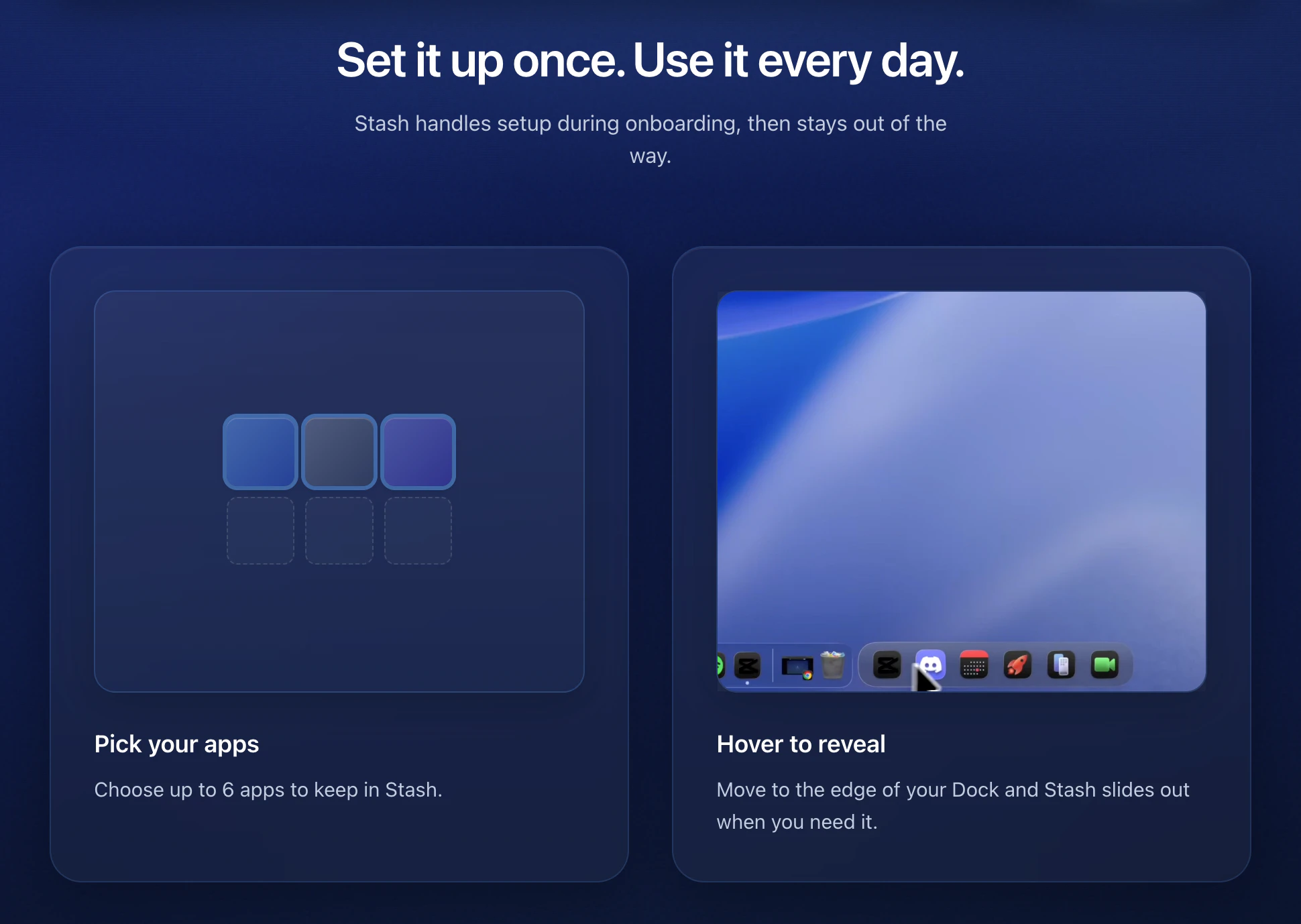 Stash screenshot 2