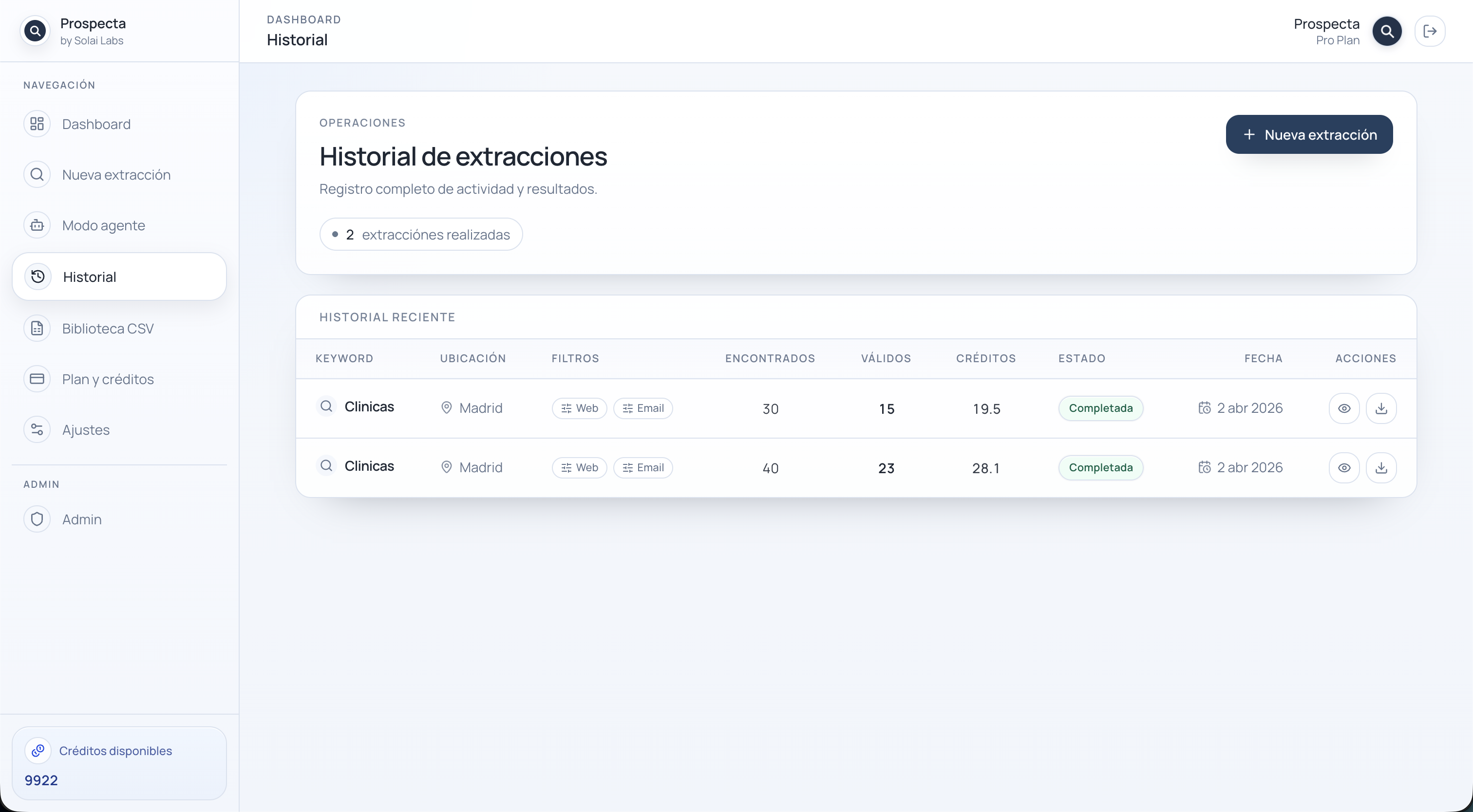 Prospecta by Solai Labs gallery image