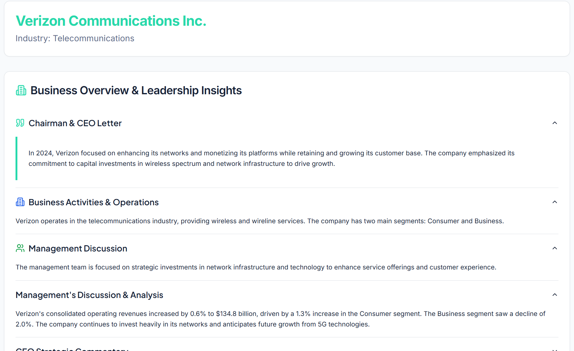 AI Financial Report (10K, Q, etc)  gallery image