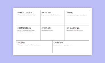 SaaS Positioning Worksheet gallery image
