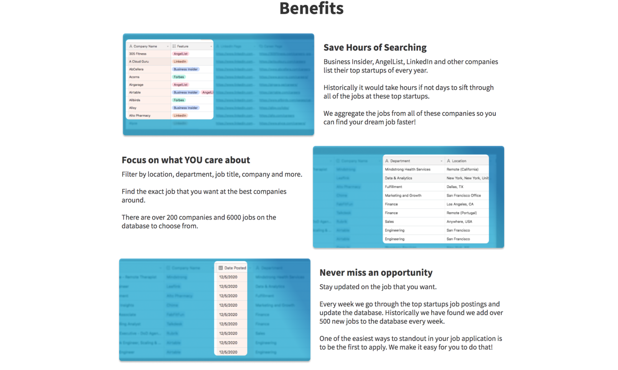 Startup Job Watch gallery image
