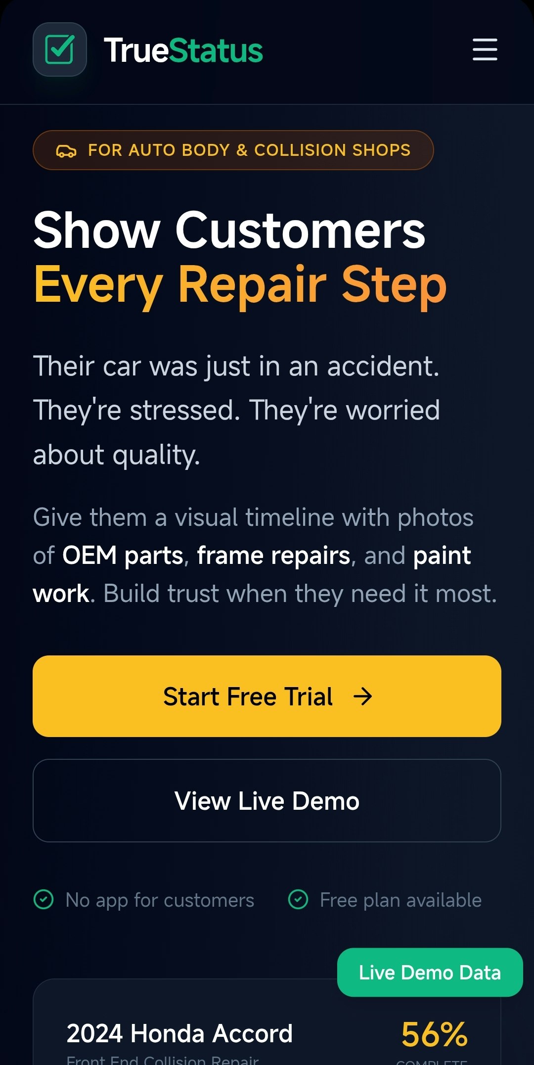 TrueStatus gallery image