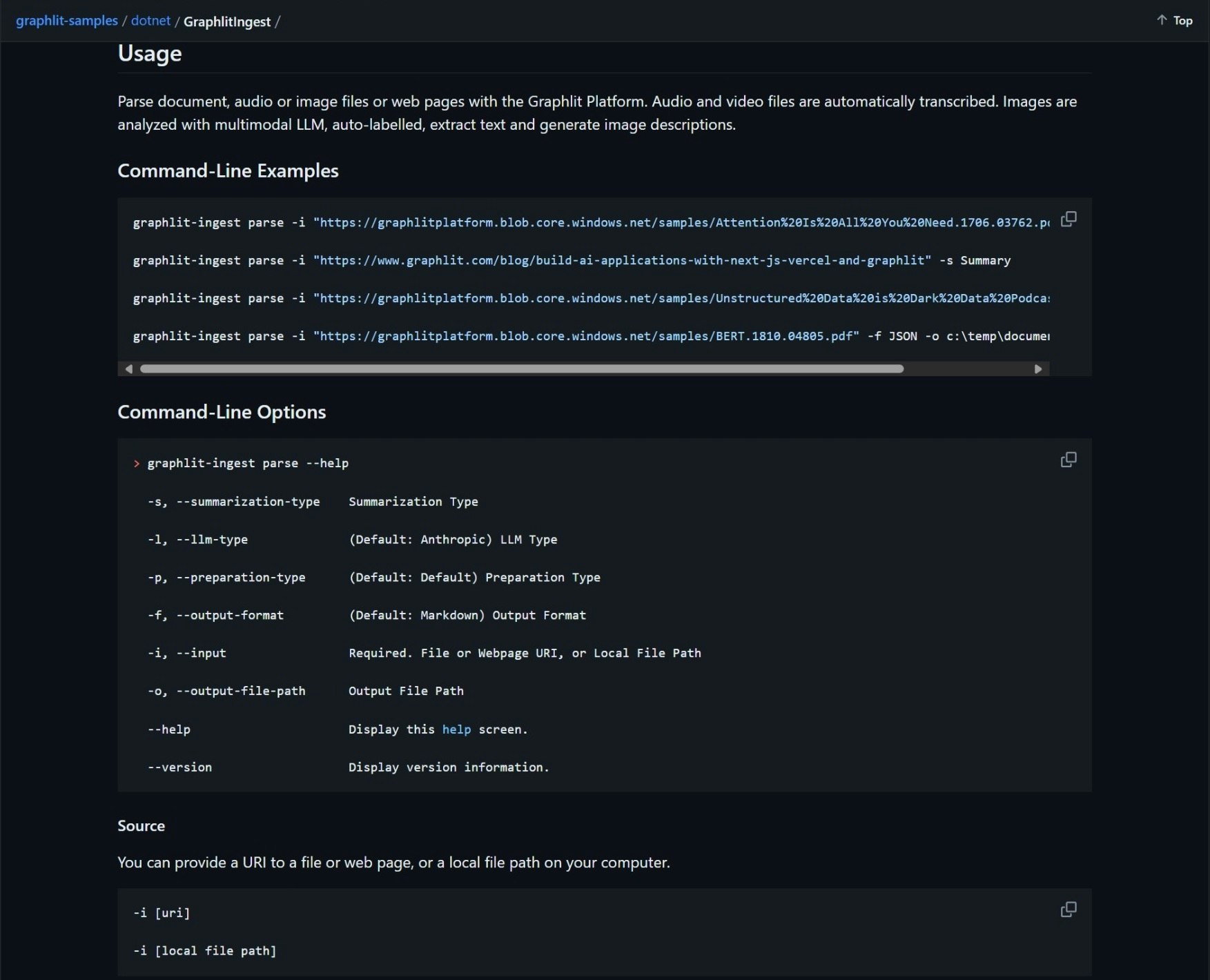 Графлитный CLI media 2