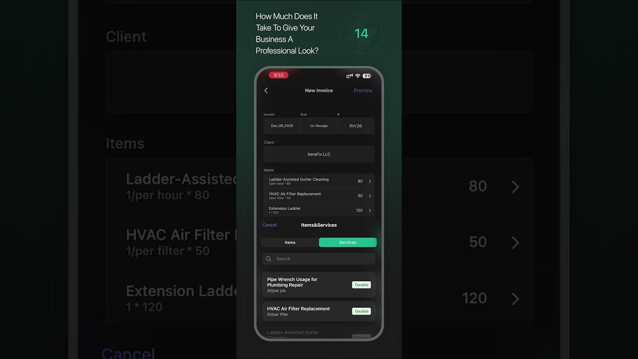 SnapBill - Invoice Template gallery image